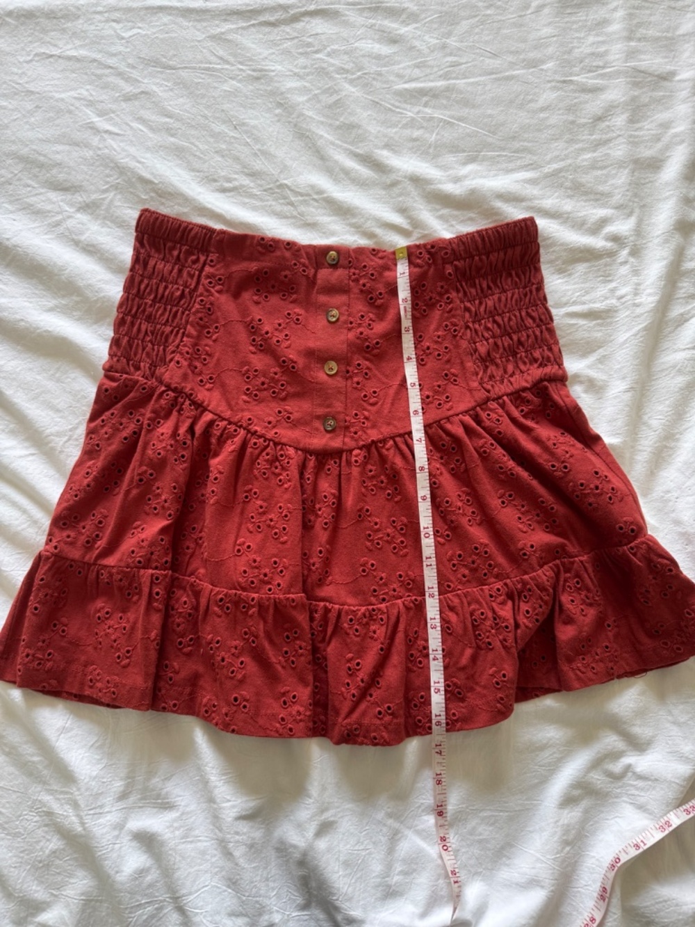 ASOS Red Mini Skirt - Picture 4 of 5